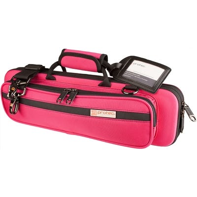 Protec Slimline Flute Pac Case Hot Pink (PB308HP)