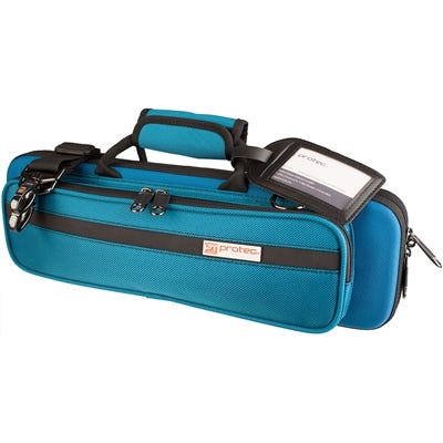 Protec Slimline Flute Pro Pac Case Teal Blue (PB308TB)