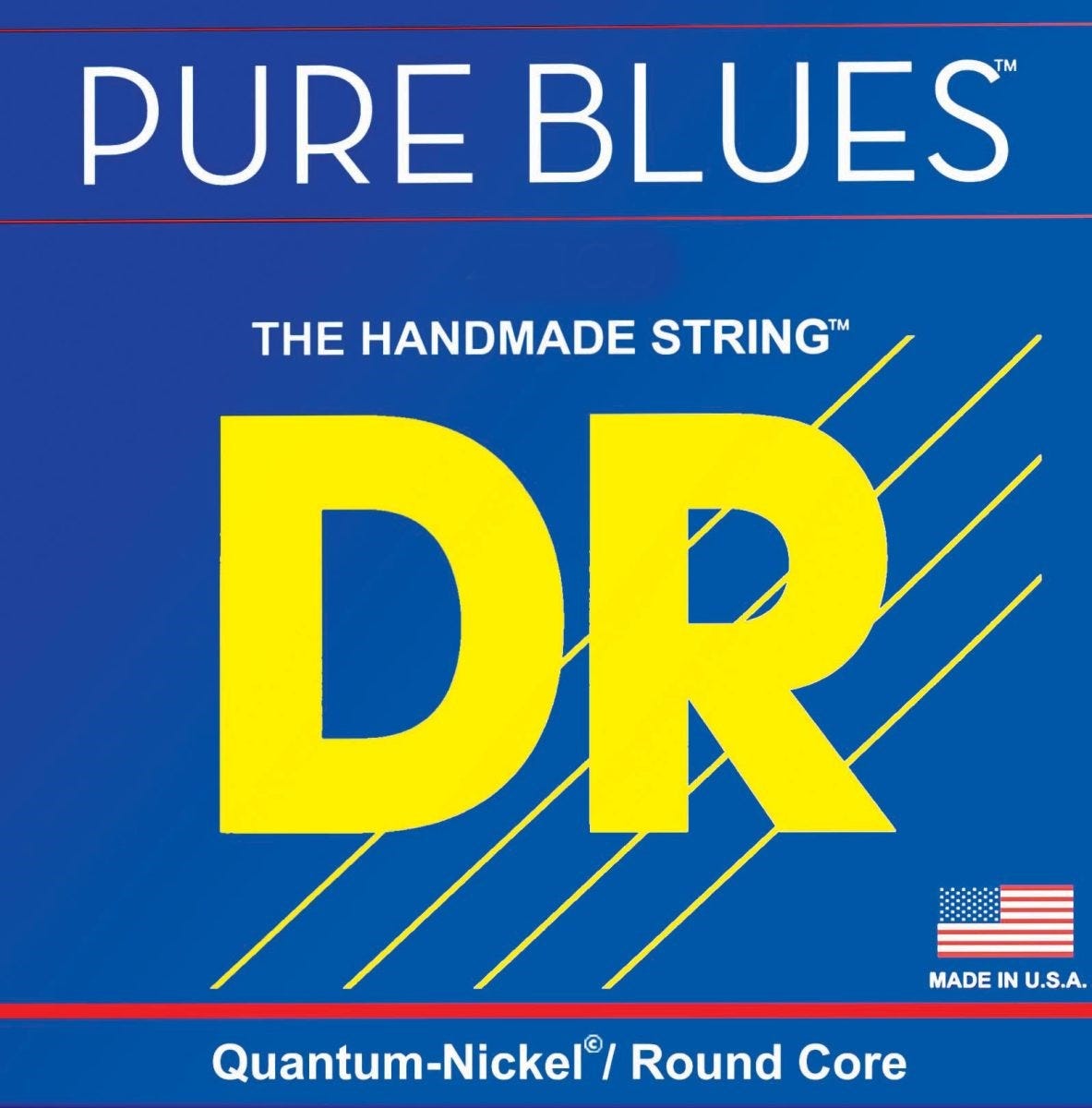 DR Strings 'Pure Blues' Pure Nickel Bass 4-String Set - 40-100