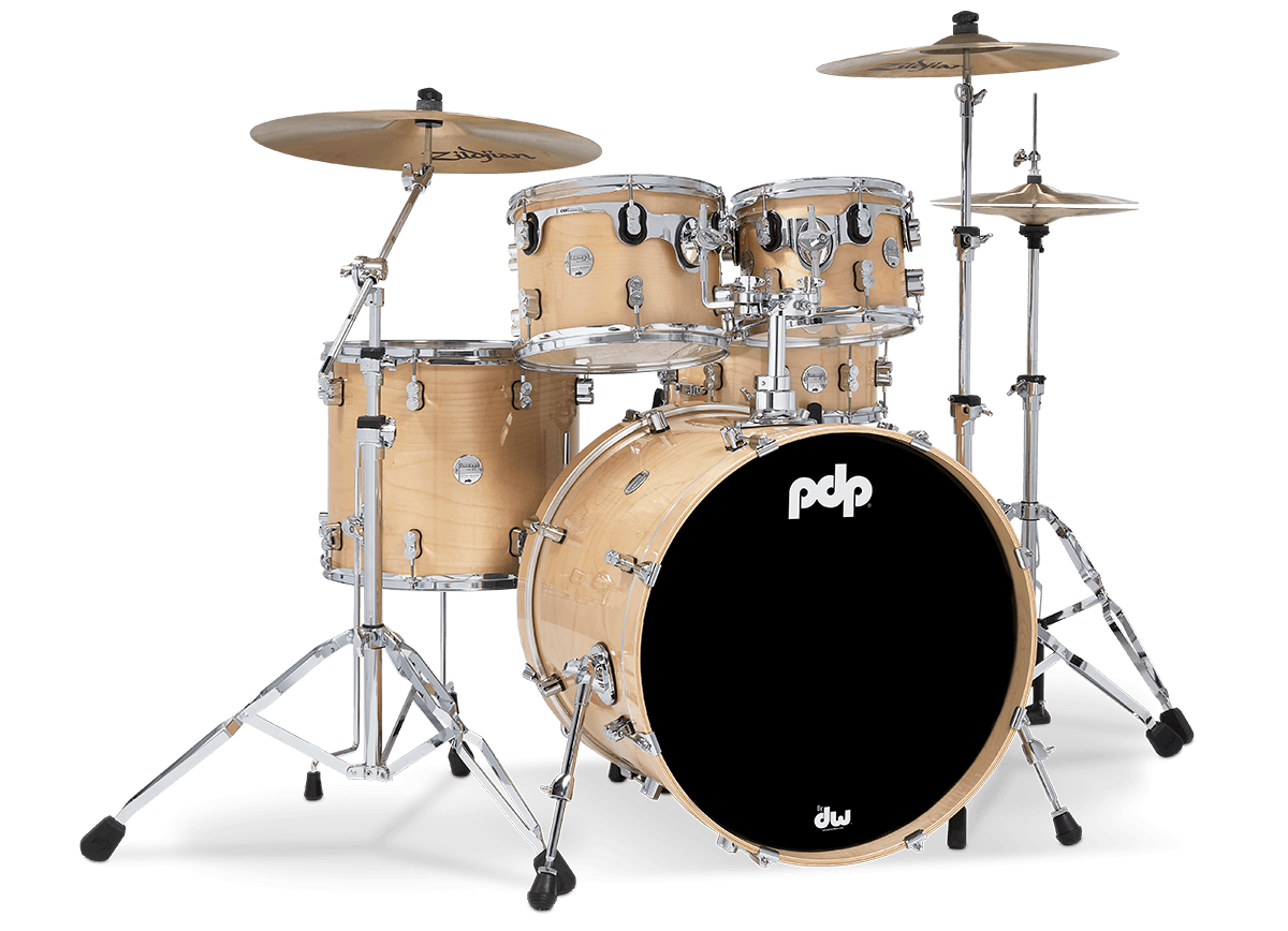PDP Concept Maple 5-piece Drum Kit - Shell Pack w/HW815 Pack - Natural