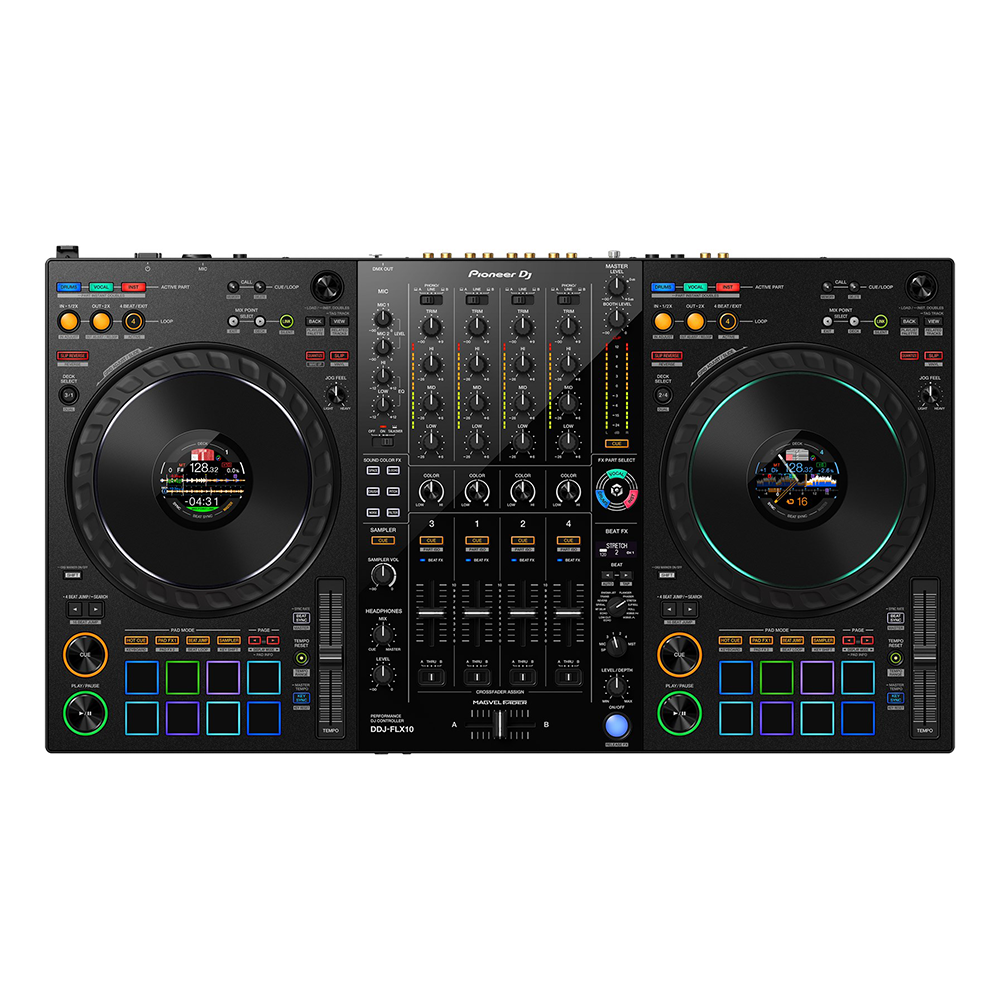 Pioneer DDJ-FLX10 4-Channel DJ Controller