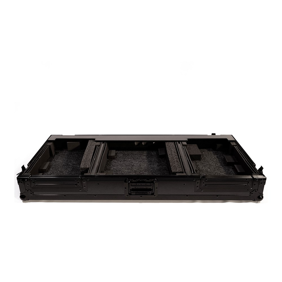 Pioneer DJ Roadcase Coffin style Black for 2x CDJ-3000/ CDJ-2000NXS2 and 1x DJM-900NXS2