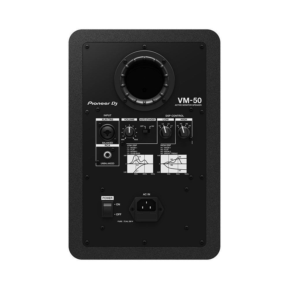 Pioneer DJ VM-50 VM Series Active Monitor Speaker (Single)
