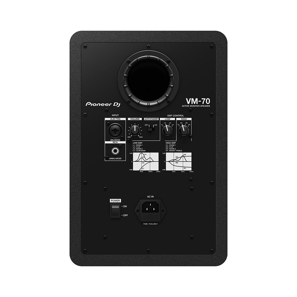 Pioneer DJ VM-70 VM Series Active Monitor Speaker (Single)