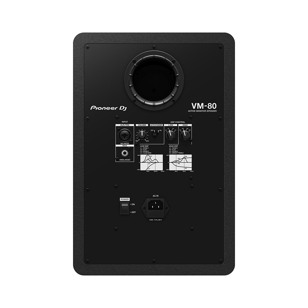 Pioneer DJ VM-80 VM Series Active Monitor Speaker (Single)