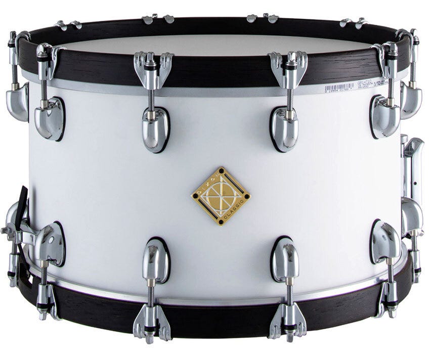 Dixon Classic Series 14 x 8" Snare Drum - Satin White