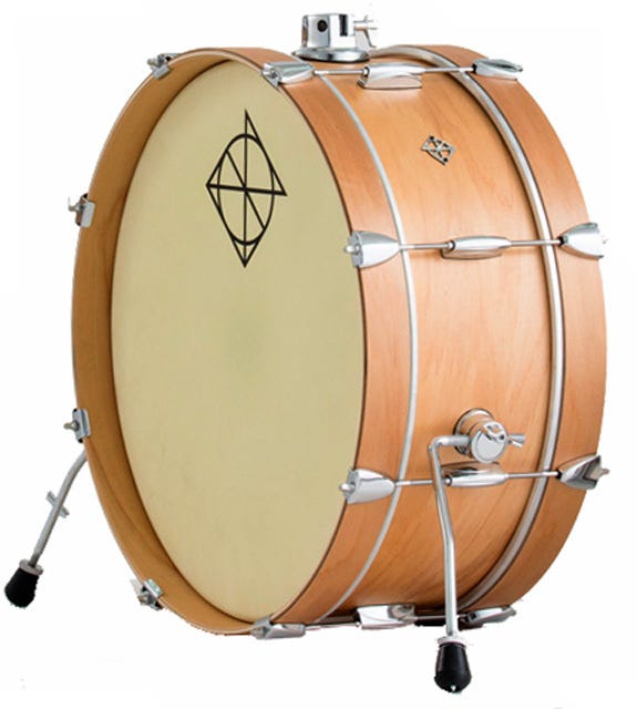 Dixon "Little Roomer" 20x7" Bass Drum - Natural