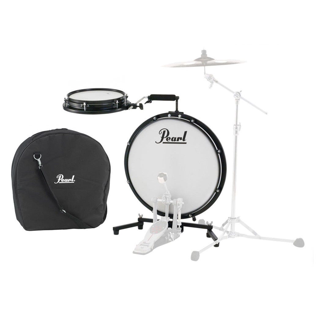 Pearl Compact Traveller Slimline Drum Kit w/Carry Bag