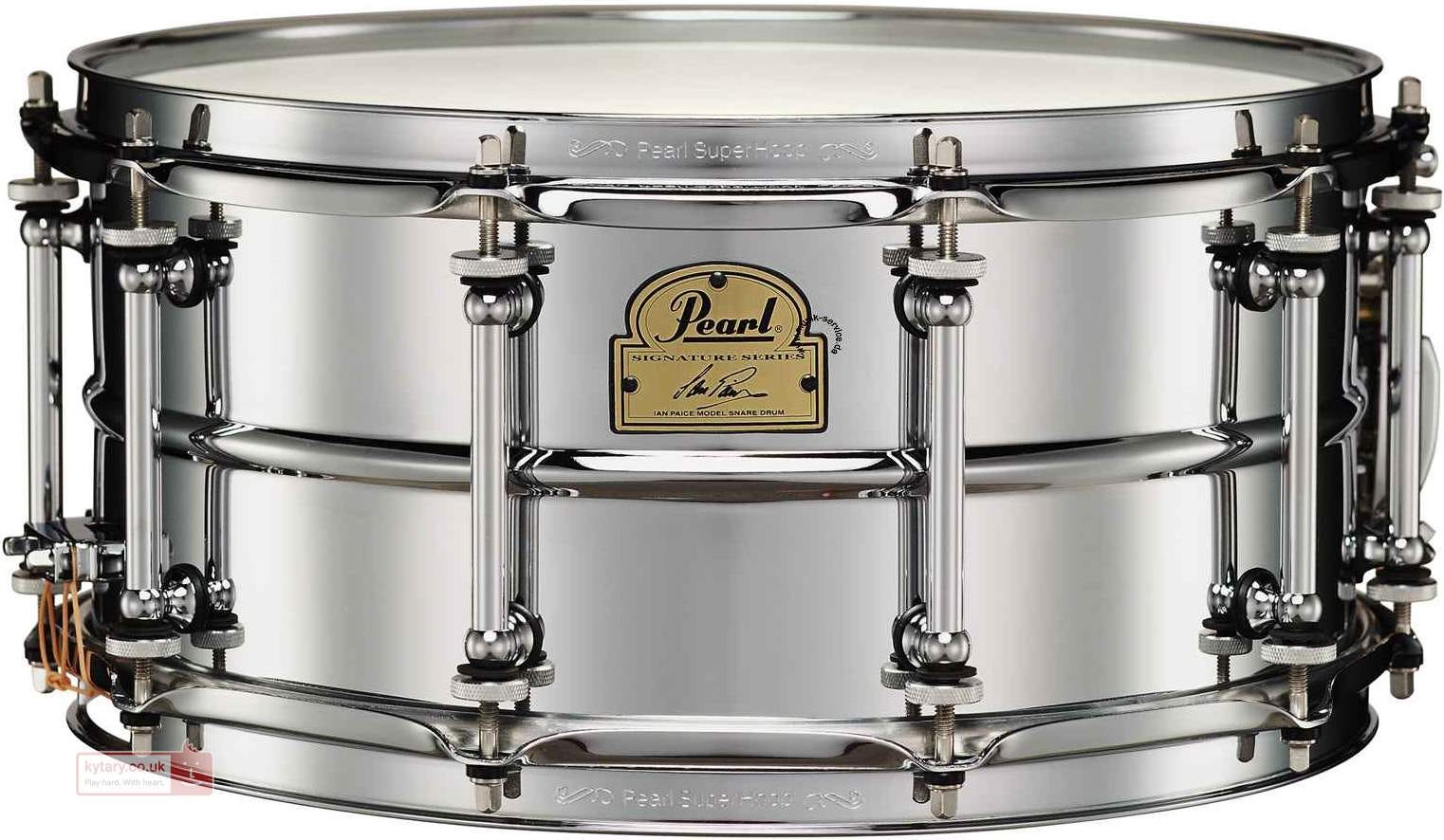 Pearl Ian Paice Signature 14x6.5" Snare Drum - Beaded Steel
