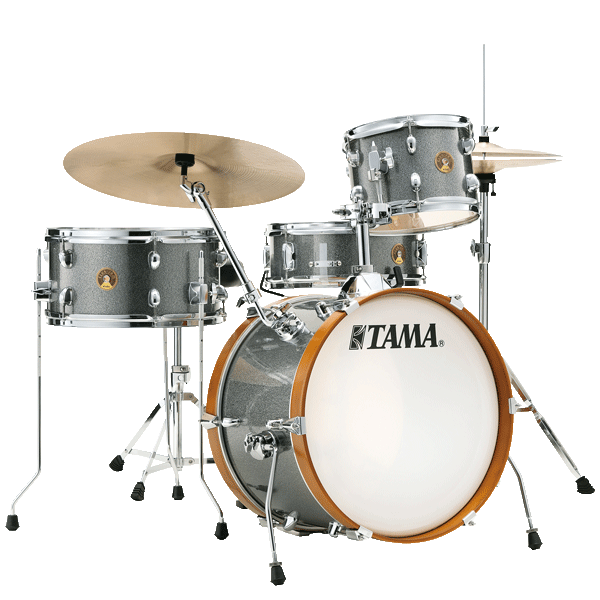 Tama Club-JAM Compact Drum Kit w/Hardware - Galaxy Silver
