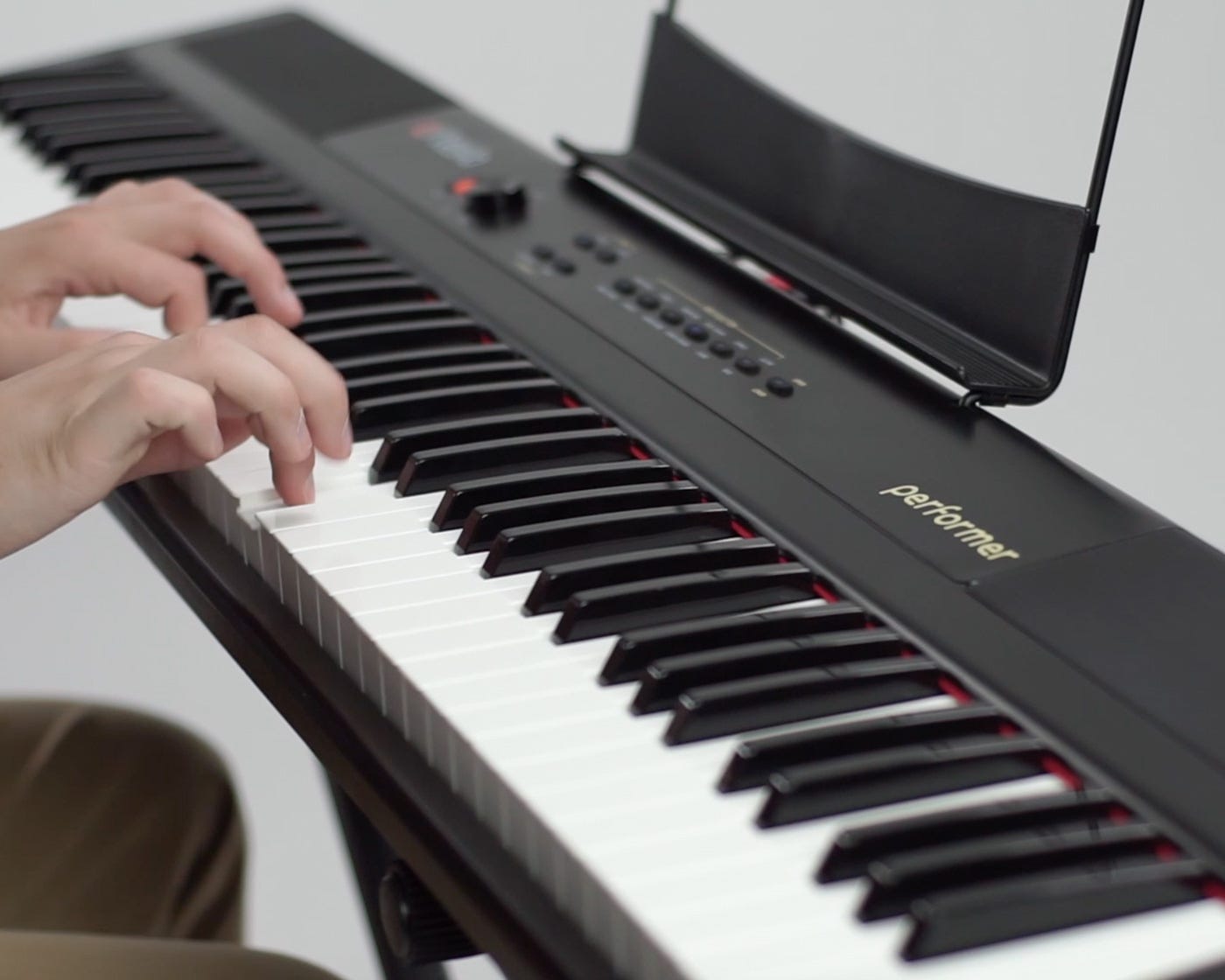 Artesia Pro Performer WH Portable Digital Piano - White | Better Music