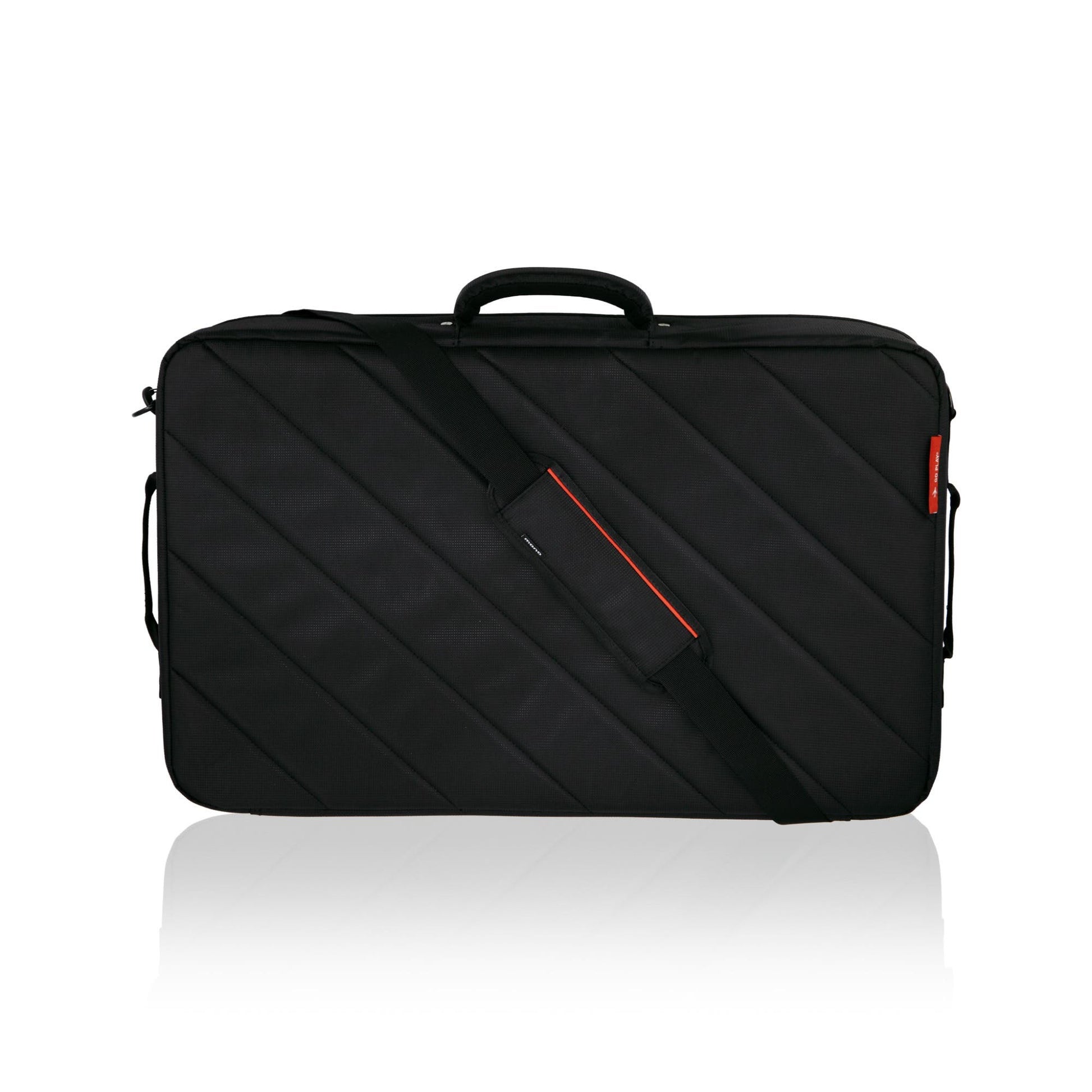 Mono Pedalboard Rail MEDIUM - Black + Stealth Club Accessory Case