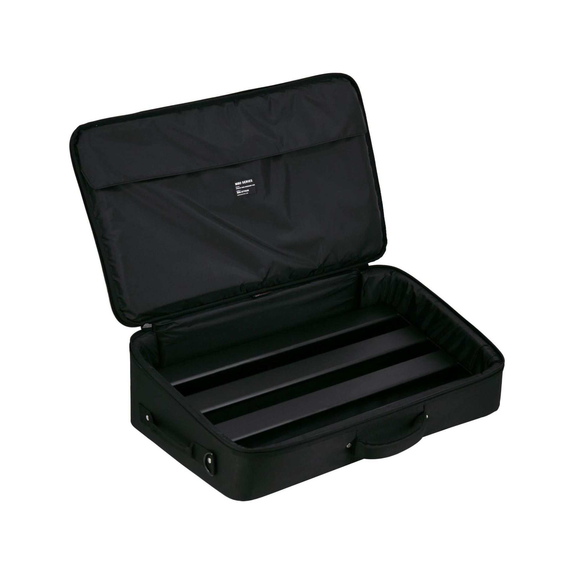 Mono Pedalboard Rail MEDIUM - Black + Stealth Club Accessory Case