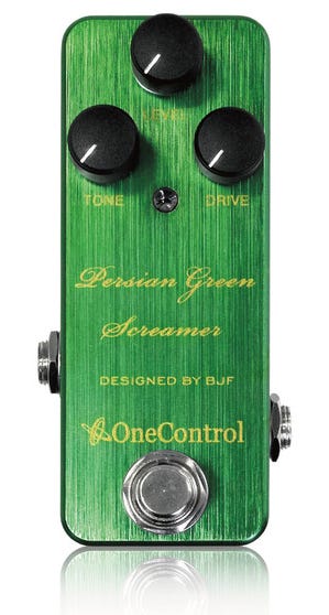 One Control Persian Green Screamer Pedal