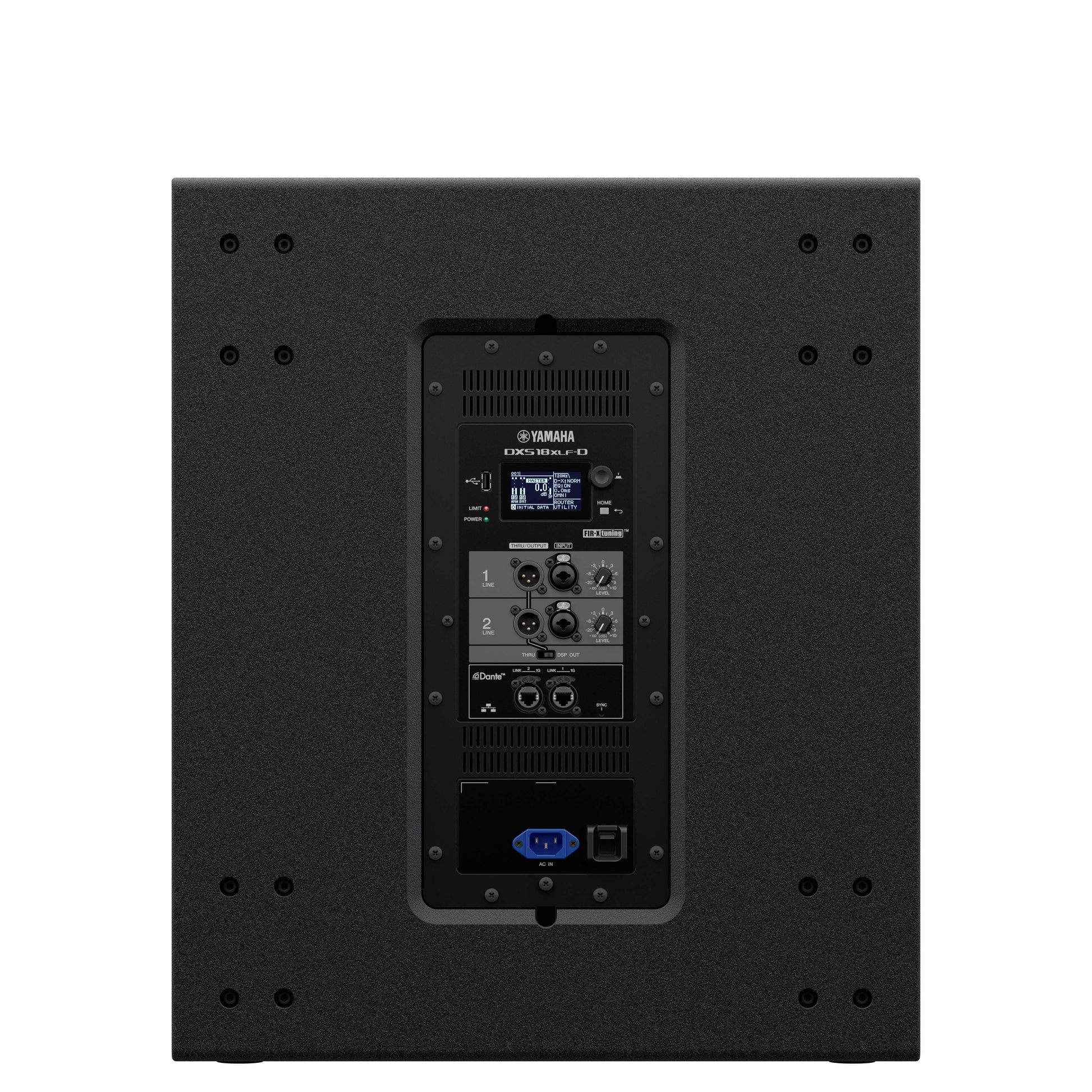 Yamaha DXS18XLF-D 18" Powered Subwoofer w/Dante Connectivity