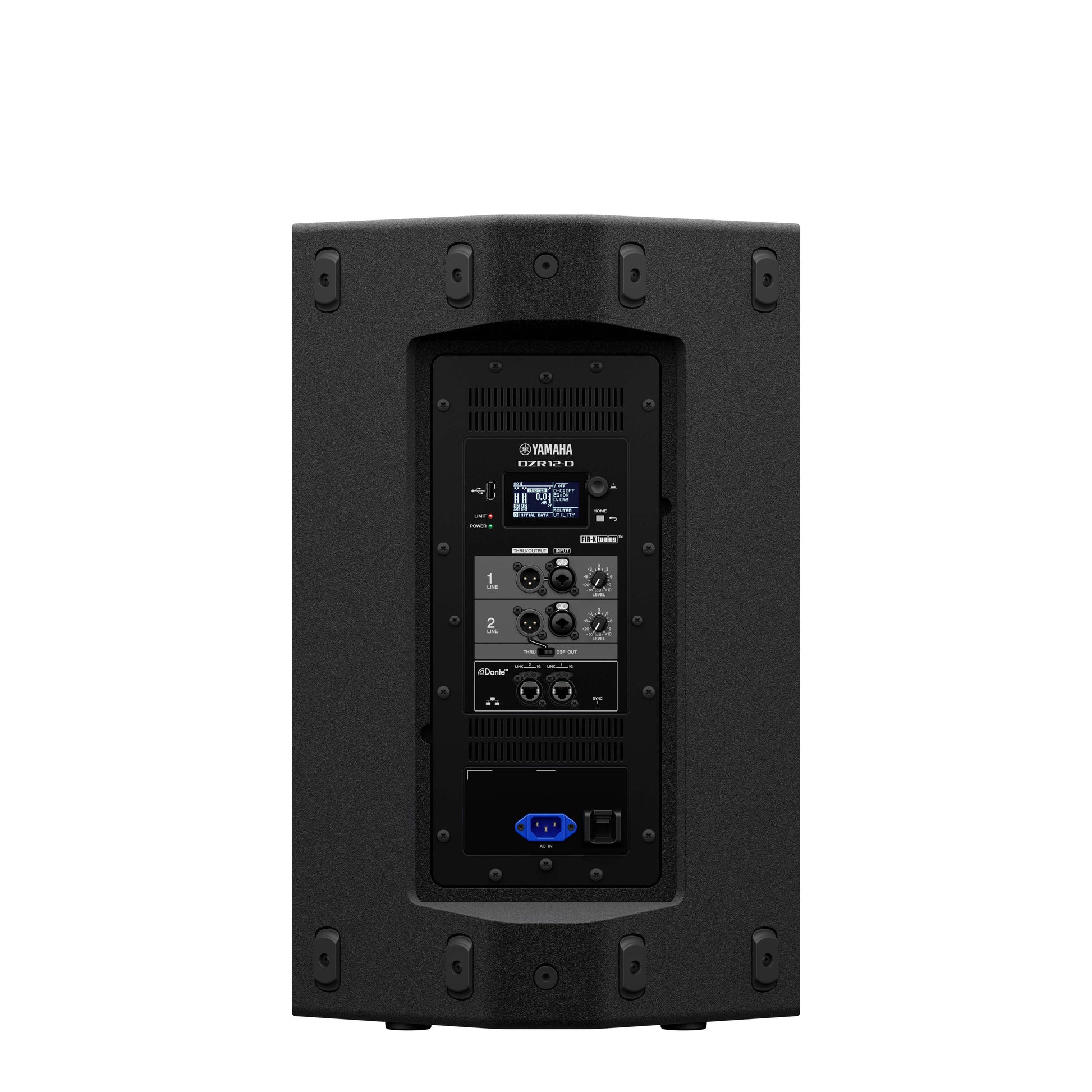 Yamaha DZR12-D 12" Powered Loudspeaker w/Dante Connectivity