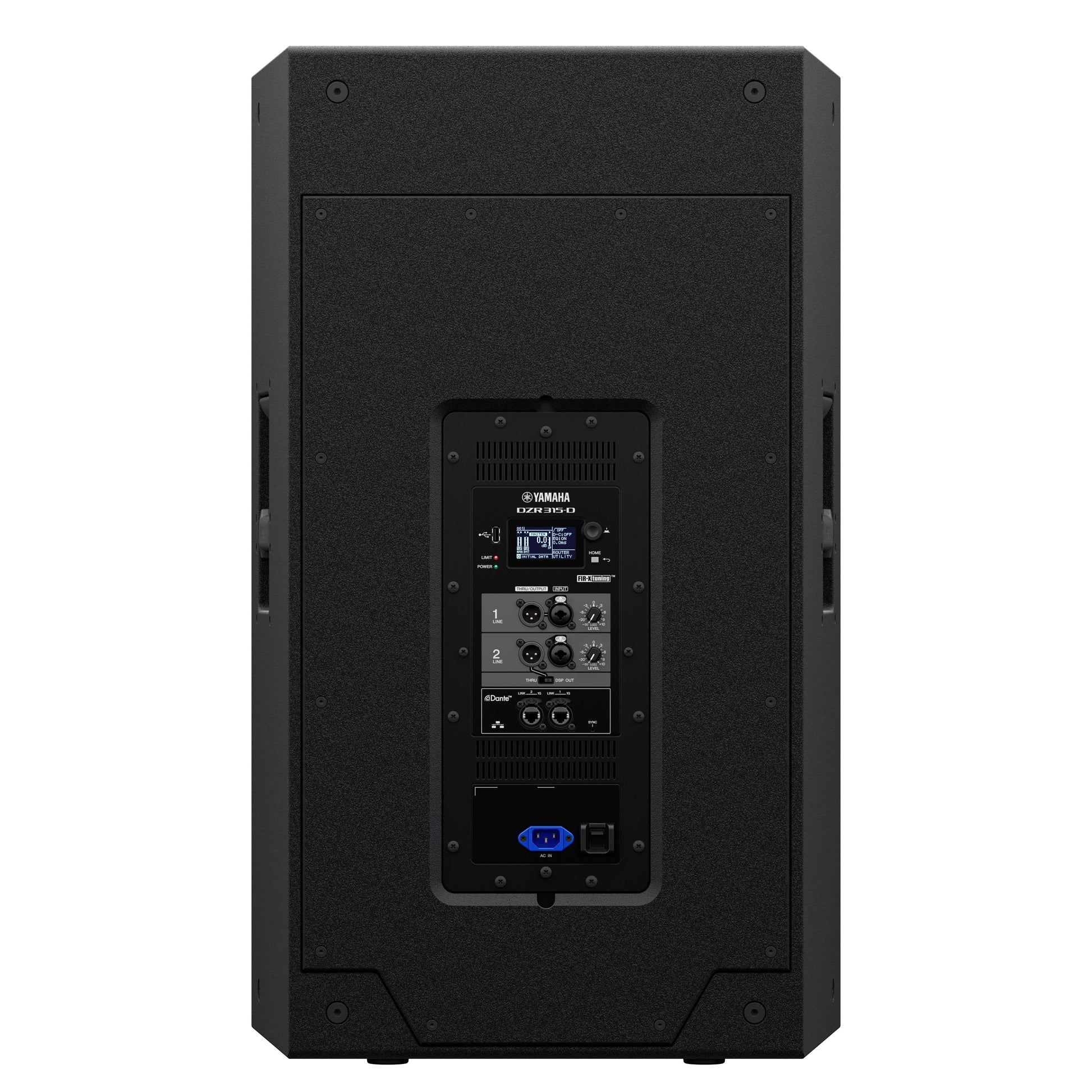Yamaha DZR315-D 3-Way 15" Powered Loudspeaker w/Dante Connectivity
