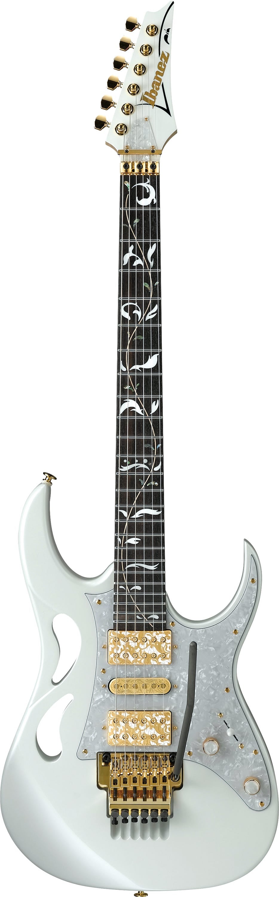 Ibanez PIA3761 Stallion White PIA Steve Vai Signature Model