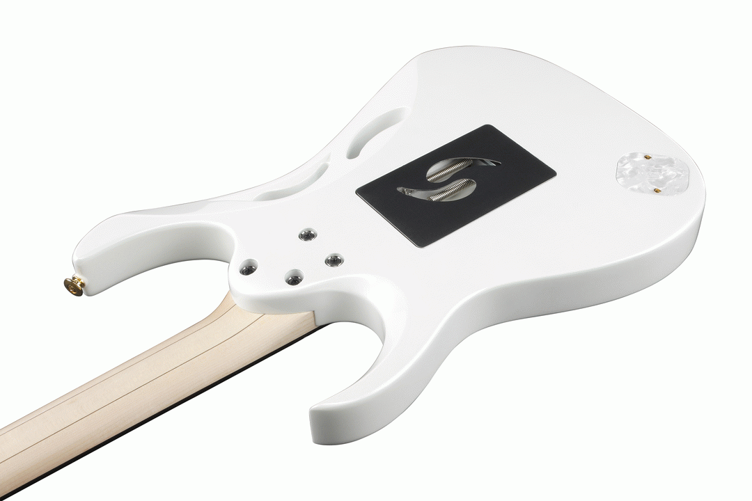 Ibanez PIA3761 SLW Steve Vai Signature Model Guitar w/Case - Stallion White