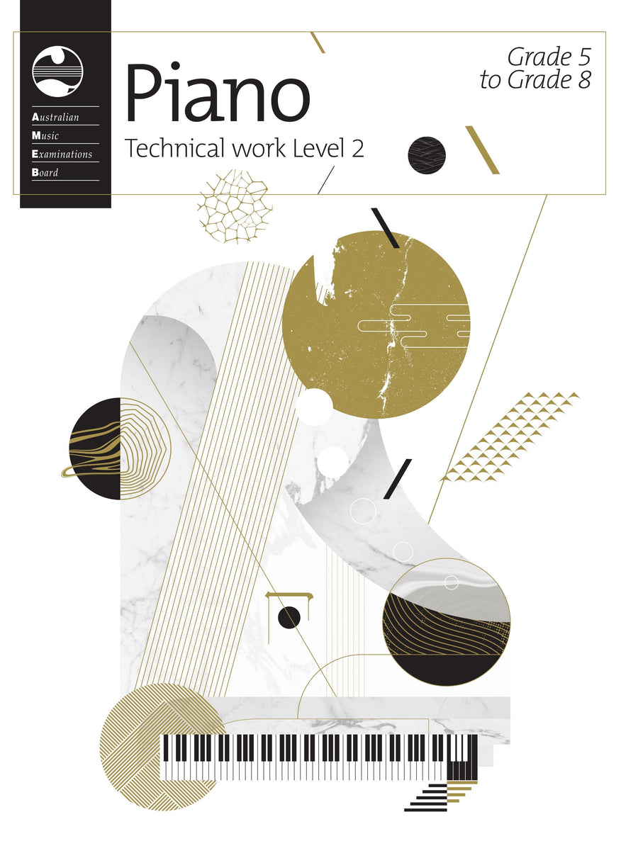 AMEB Piano Technical Work Level 2 2018 (Grade 5 to Grade 8) / AMEB