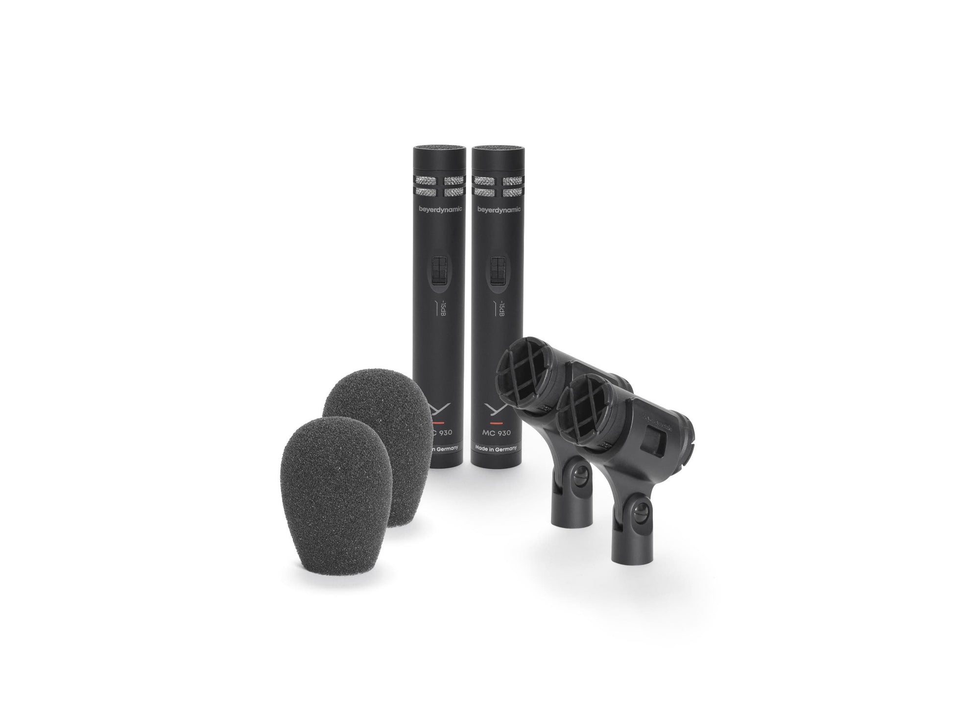 BeyerDynamic MC 930 STEREO SET Studio True Condenser Microphone - Matched Stereo Set