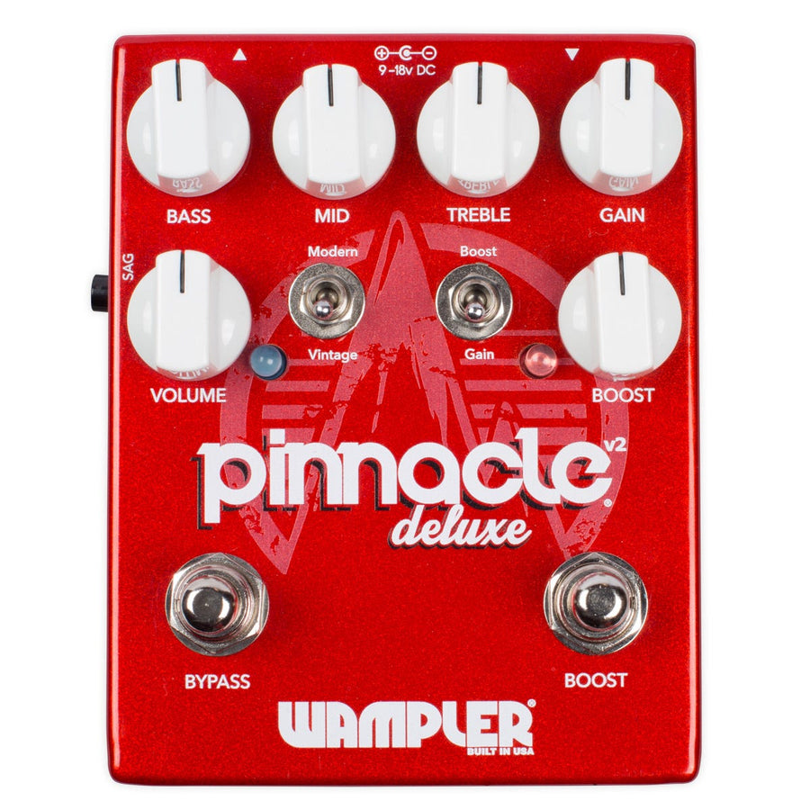 Wampler Pinnacle Deluxe v2 Distortion Pedal