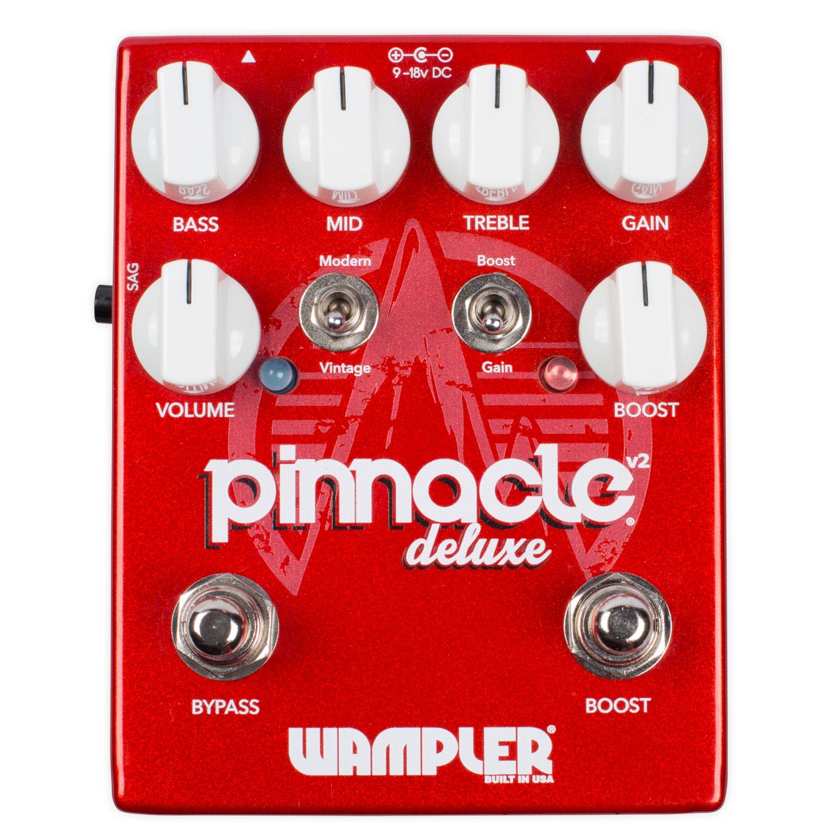 Wampler Pinnacle Deluxe v2 Distortion Pedal
