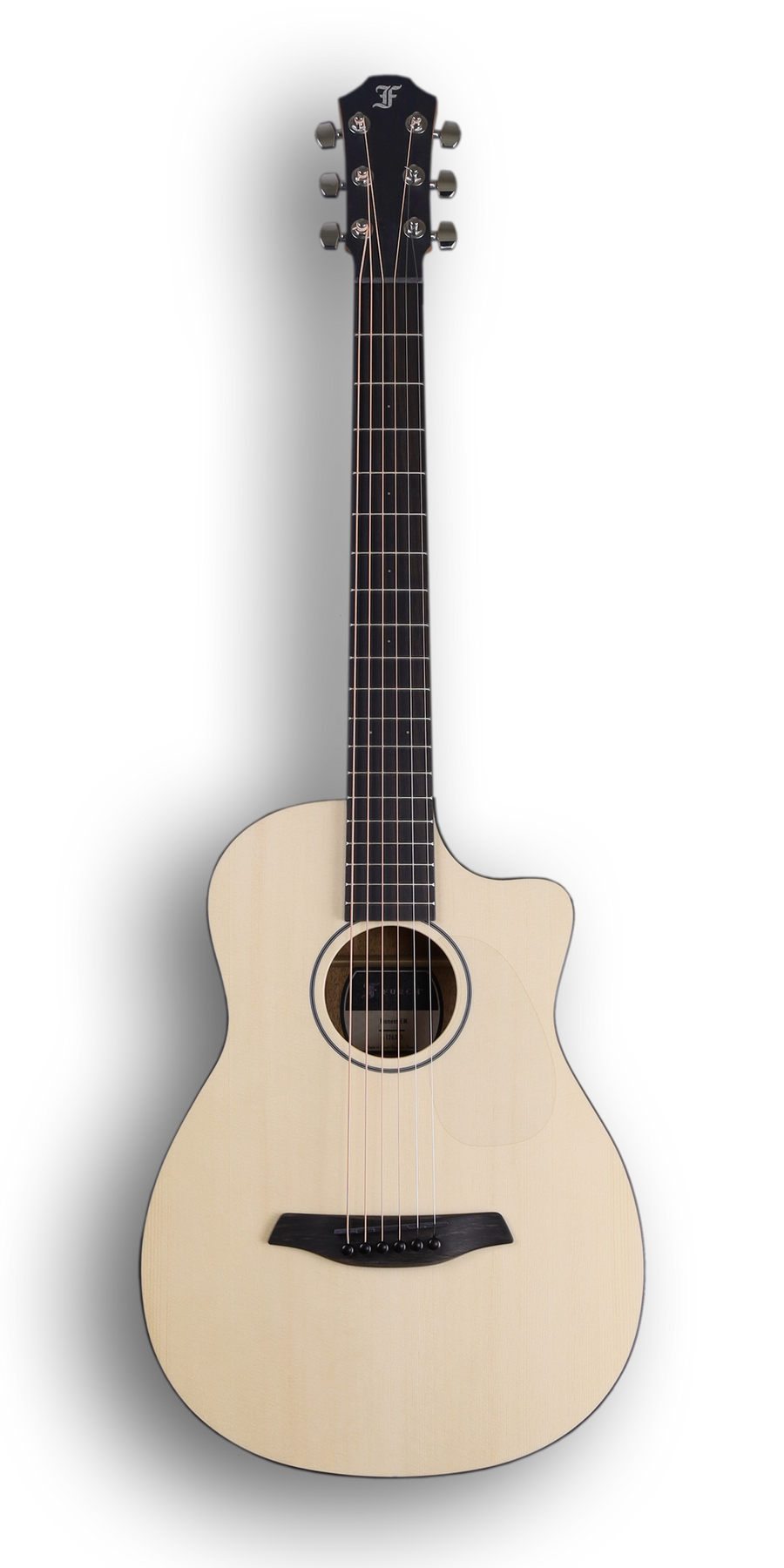 Furch Pioneer-EM A Travel Acoustic Guitar - Engelmann Spruce/African Mahogany