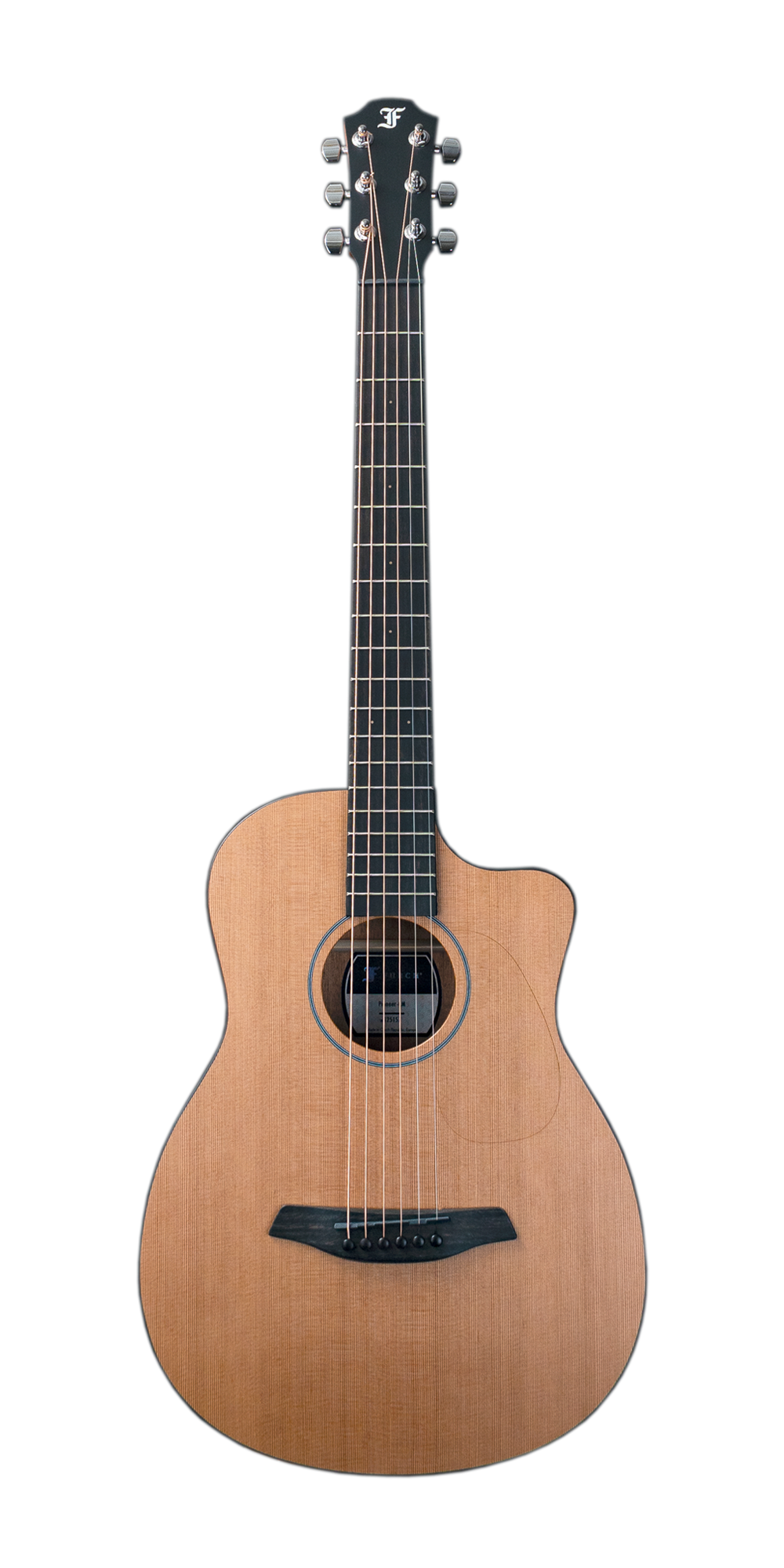 Furch Pioneer CM A Travel Acoustic Guitar - Western Red Cedar/African Mahogany