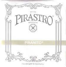 Pirastro Piranito 3/4-1/2 size Violin strings set - steel
