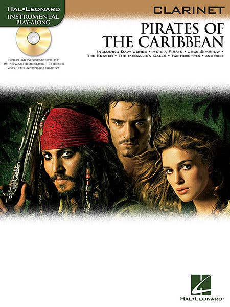 pirates of the caribbean BOOK/CD clarinet / (HAL LEONARD)