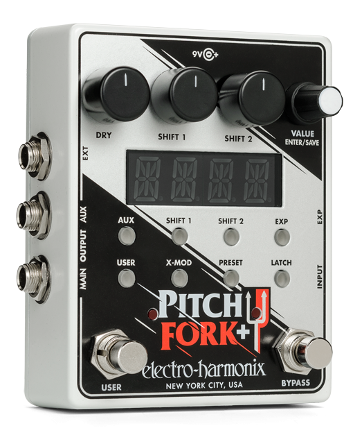 Electro Harmonix Pitch Fork+ Polyphonic Pitch Shifter/Harmony Pedal