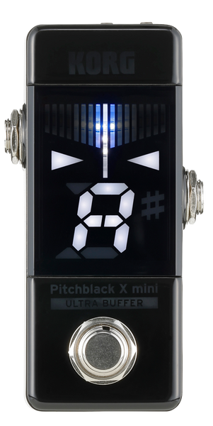 【極美品】KORG Pitchblack X mini ULTRA BUFFER Korg Pitchblack X MINI Pedal Tuner | Better Music