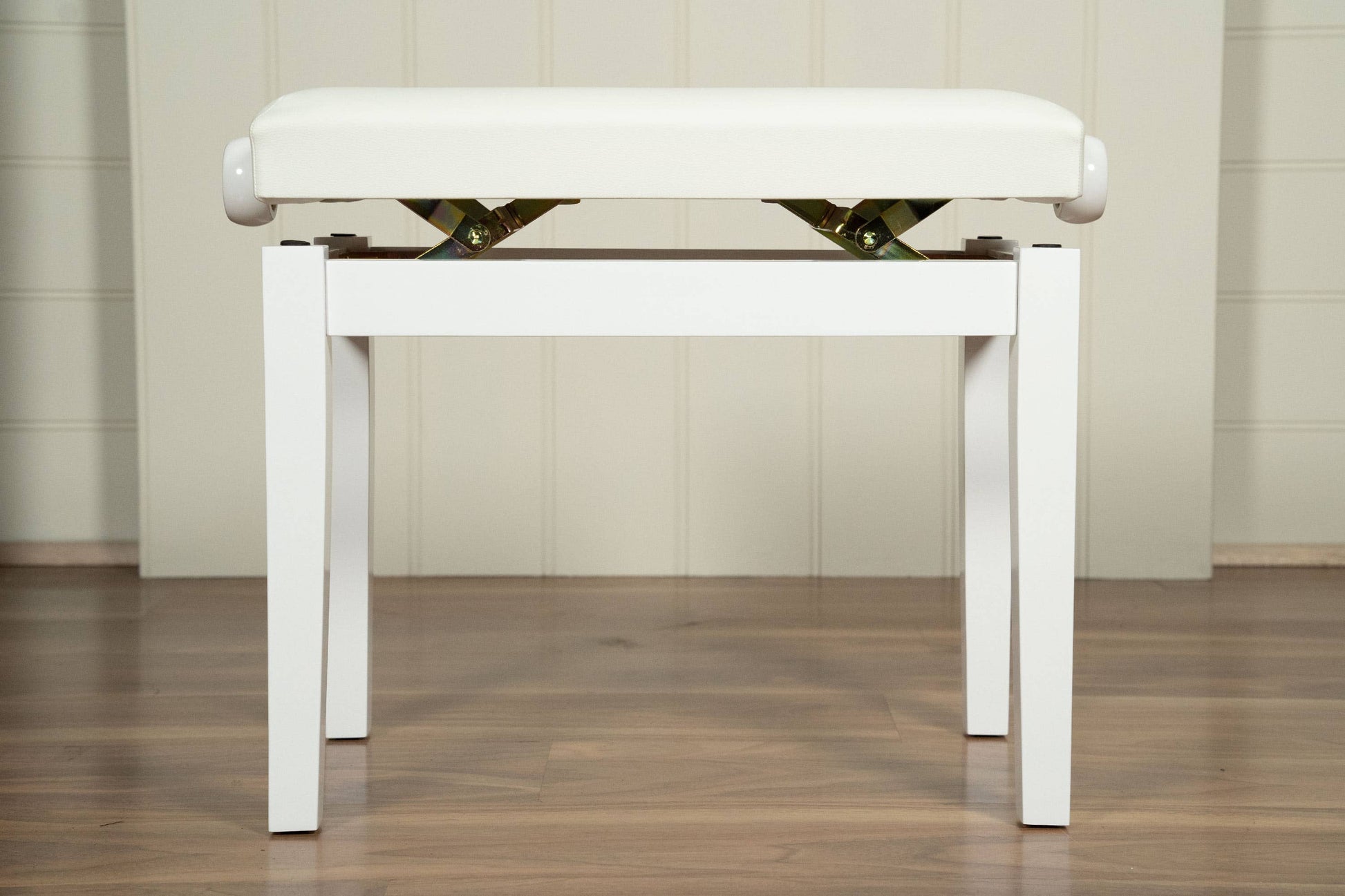 Conner PJ009W Adjustable Piano Bench - Gloss White