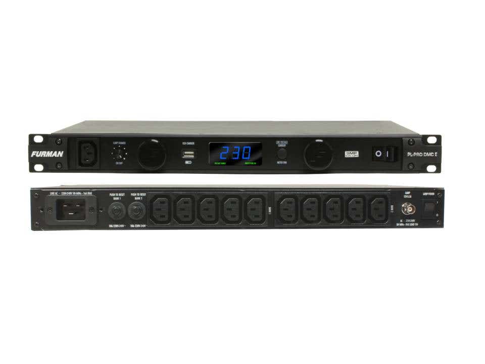 Furman PL-PRO DMC E Power Conditioner w/lights & Voltmeter/ammeter (PLPRO DMC E)