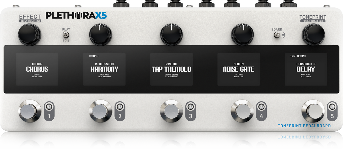 TC Electronic Plethora X5 Multi-Effect Pedal w/TonePrint