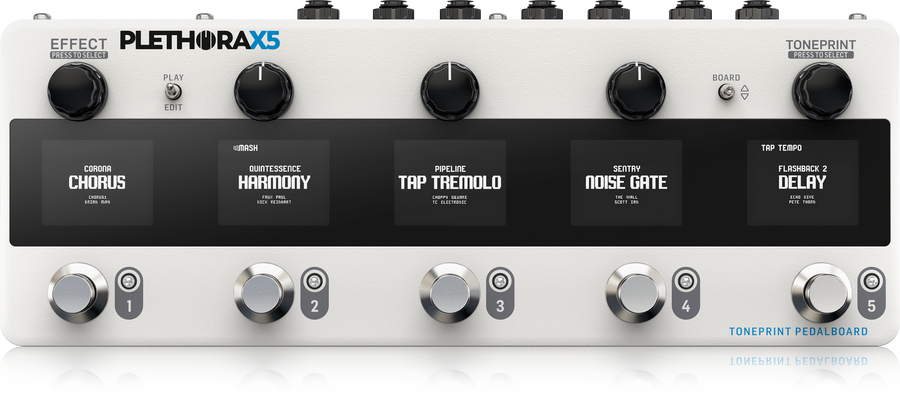 TC Electronic Plethora X5 Multi-Effect Pedal w/TonePrint
