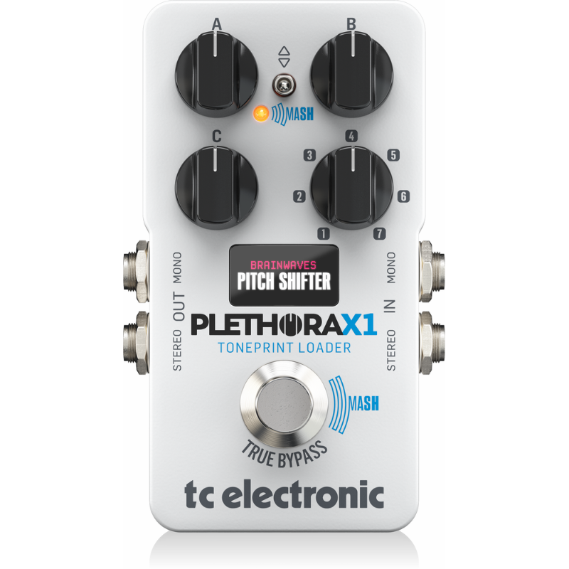 TC Electronic PLETHORA X1 TonePrint Multi-Effect Pedal