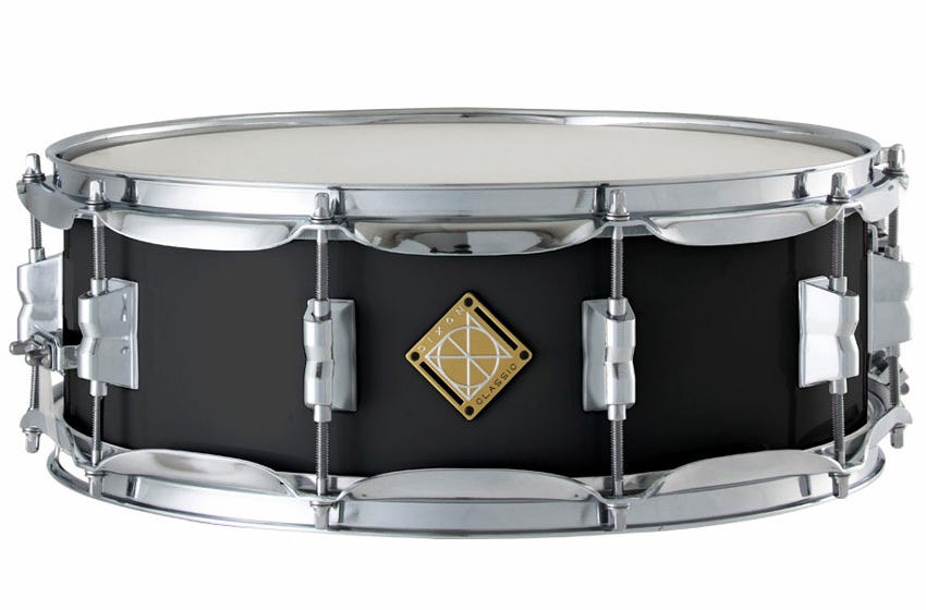 Dixon Classic Series 14 x 5" Wood Snare Drum - Black