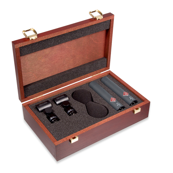Neumann KM183-MT-STEREOSET Condenser Microphones - Stereo Pair - Black