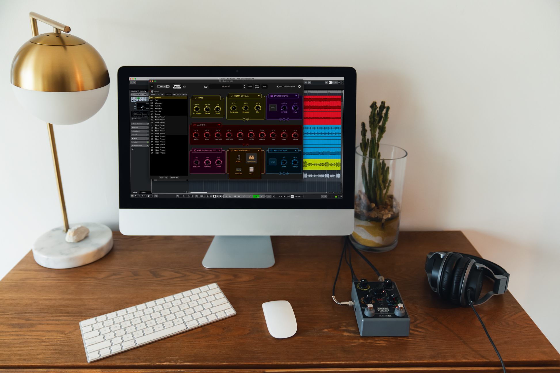 Line 6 POD Express Bass Multi-Effects Pedal