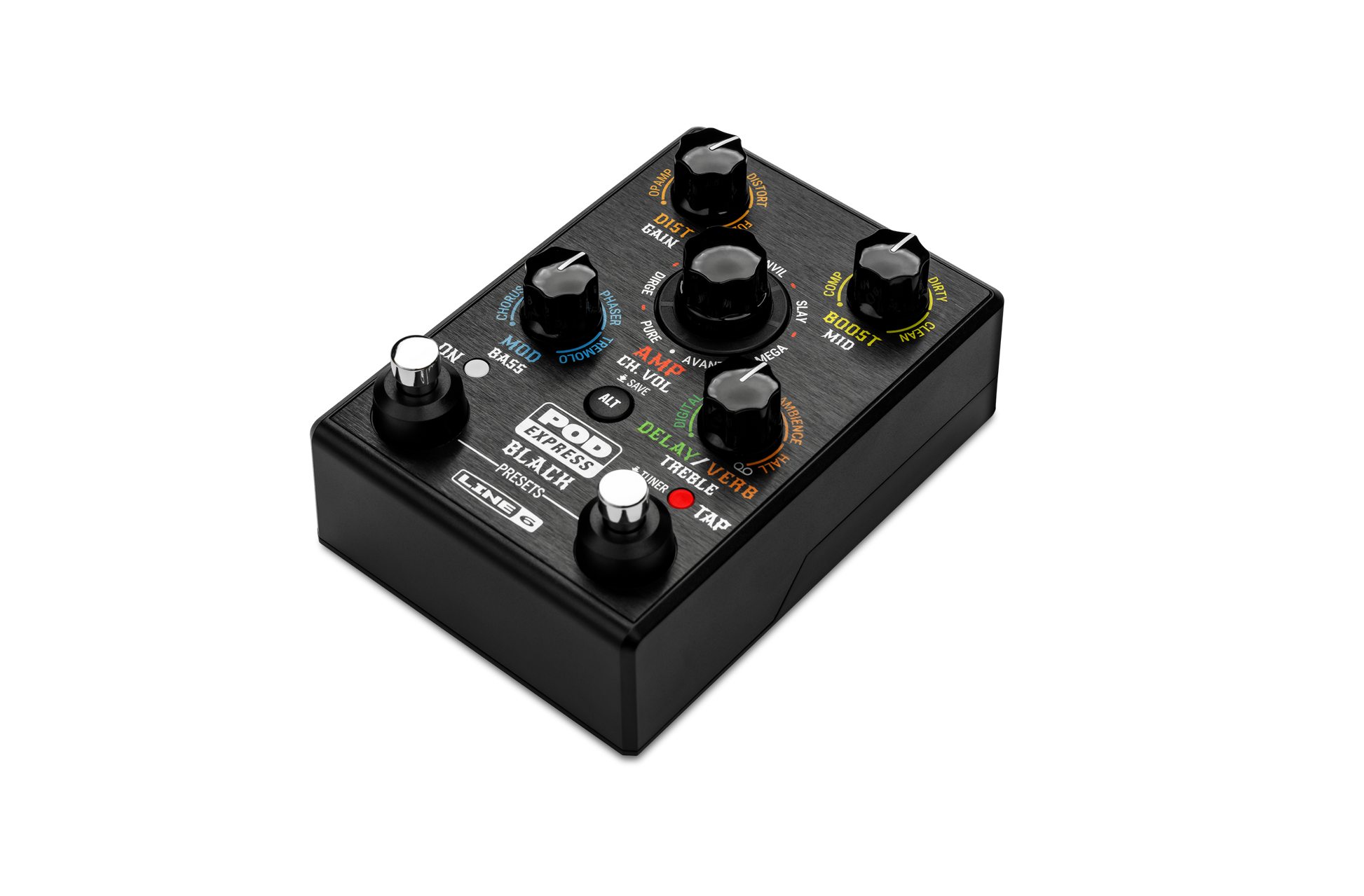 Line 6 POD Express BLACK Hi-Gain Multi-Effects Pedal