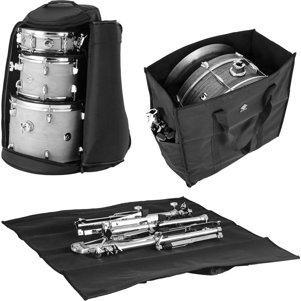 Dixon Little Roomer Series 5-Pce Drum Kit - Cerulean Frost Finish