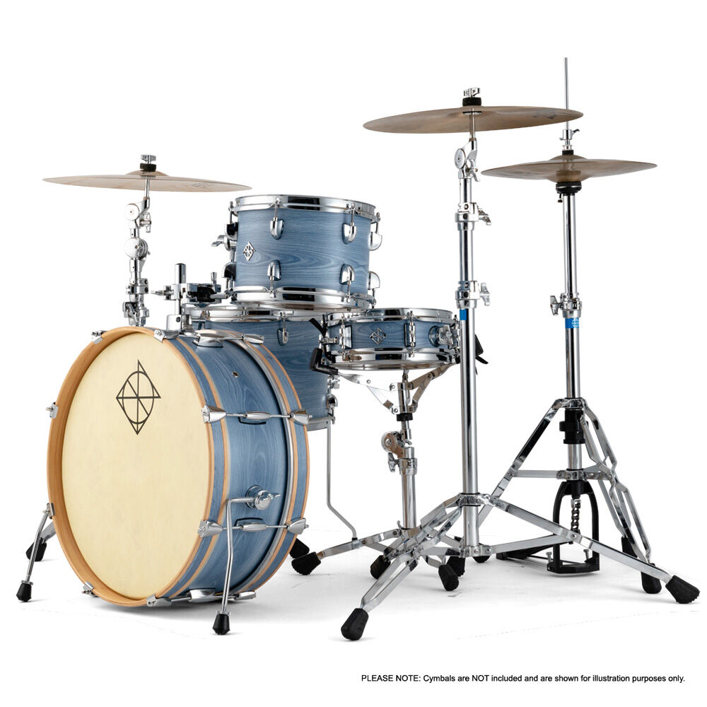 Dixon Little Roomer Series 5-Pce Drum Kit - Cerulean Frost Finish
