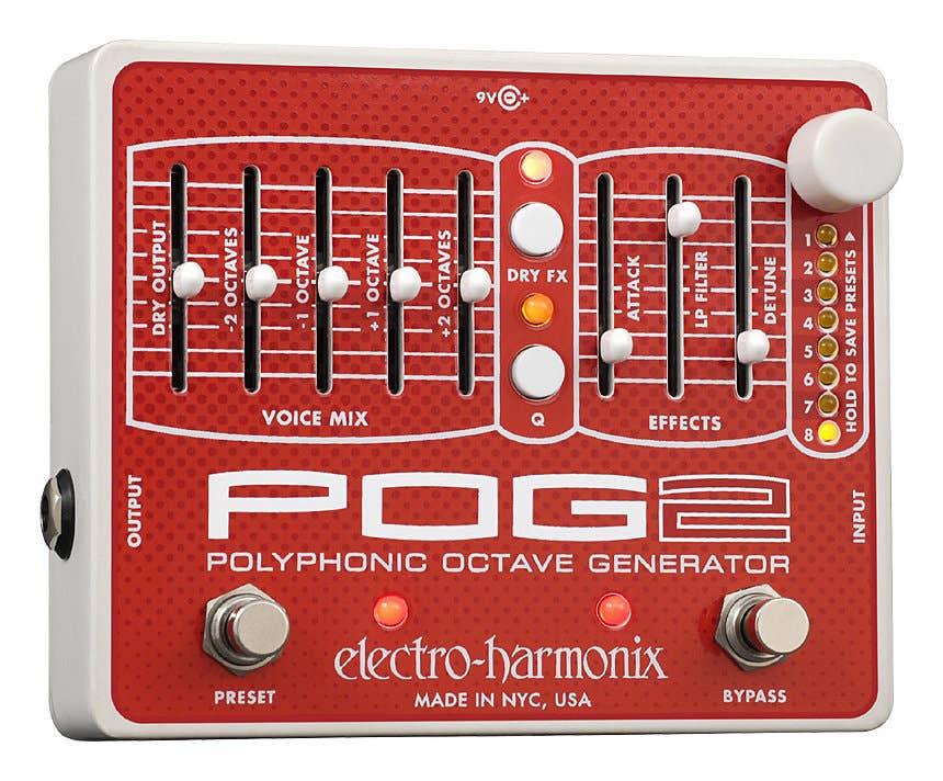 Electro Harmonix POG2 Polyphonic Octave Generator Pedal