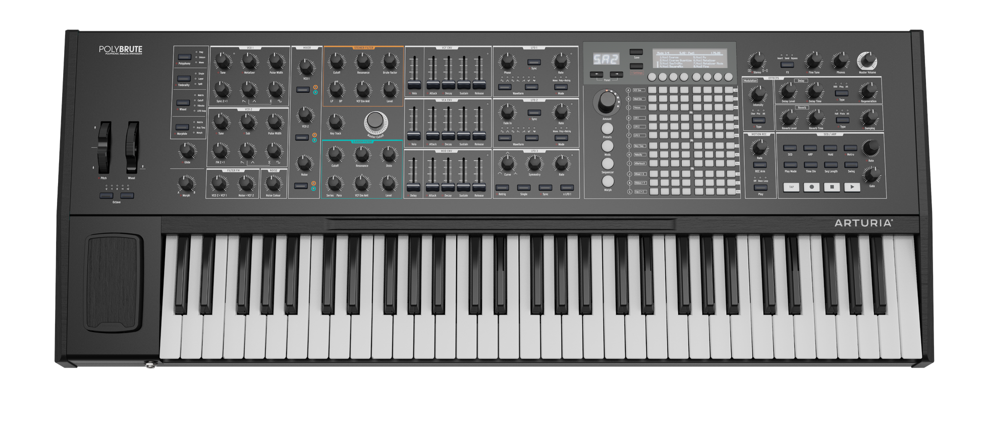 Arturia PolyBrute NOIR Morphing Analog Poly Synth - Limited Edition