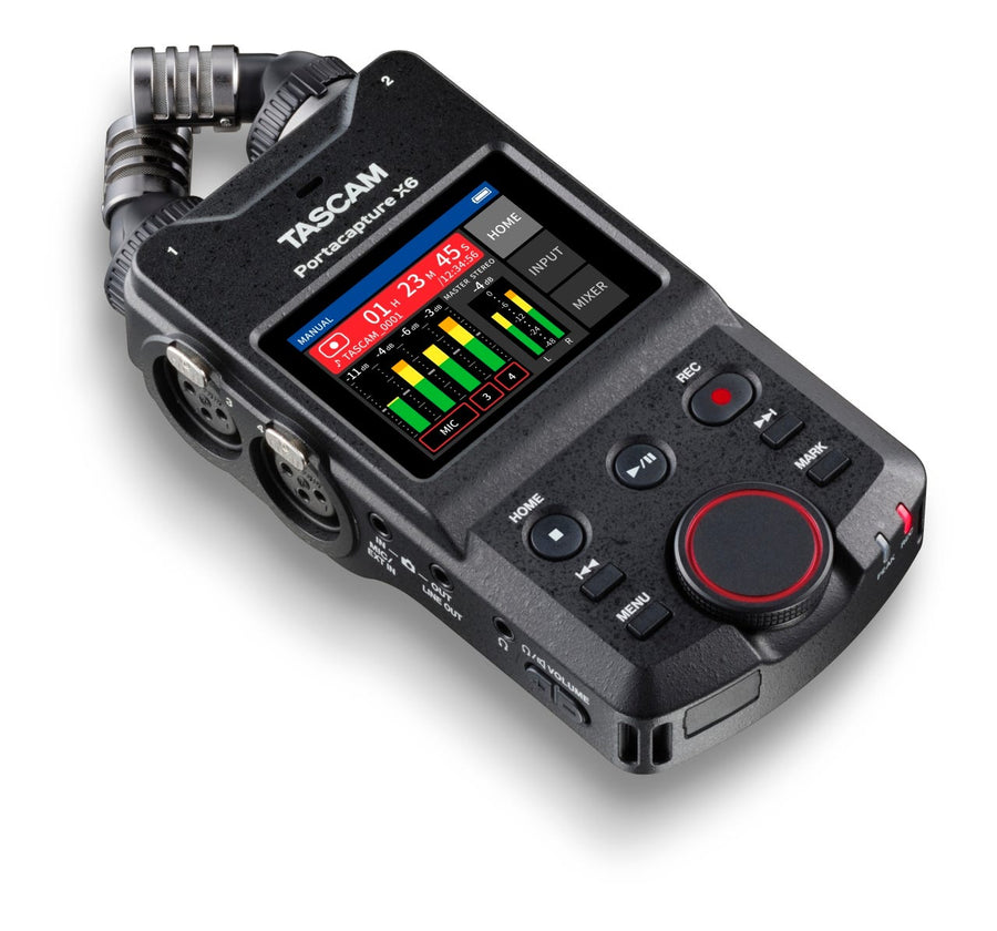 Tascam Portacapture X6 Multi-Track Handheld Recorder