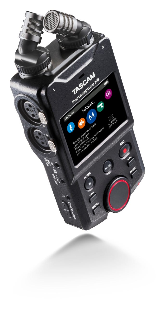 Tascam Portacapture X6 Multi-Track Handheld Recorder