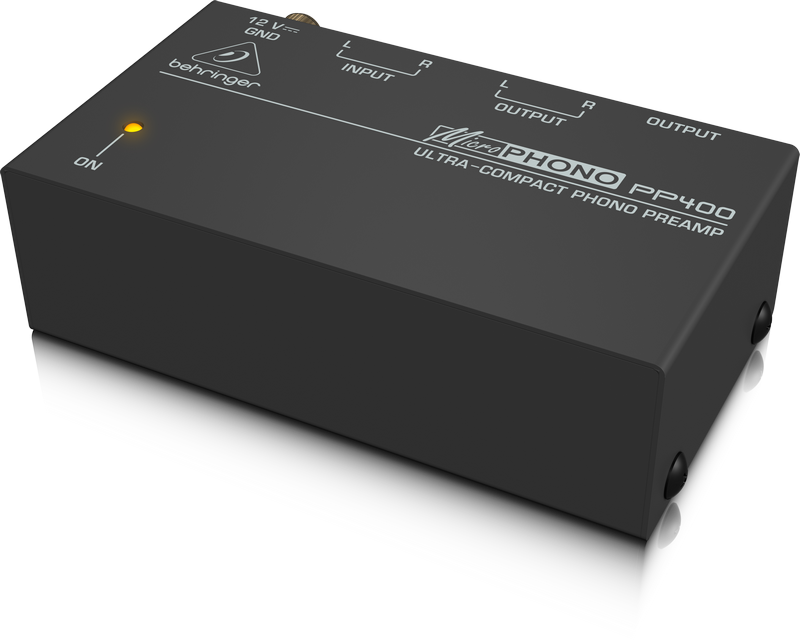Behringer PP400 Phono Preamp (for Turntables)