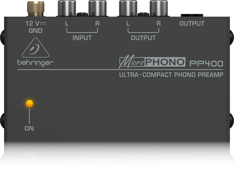 Behringer PP400 Phono Preamp (for Turntables)
